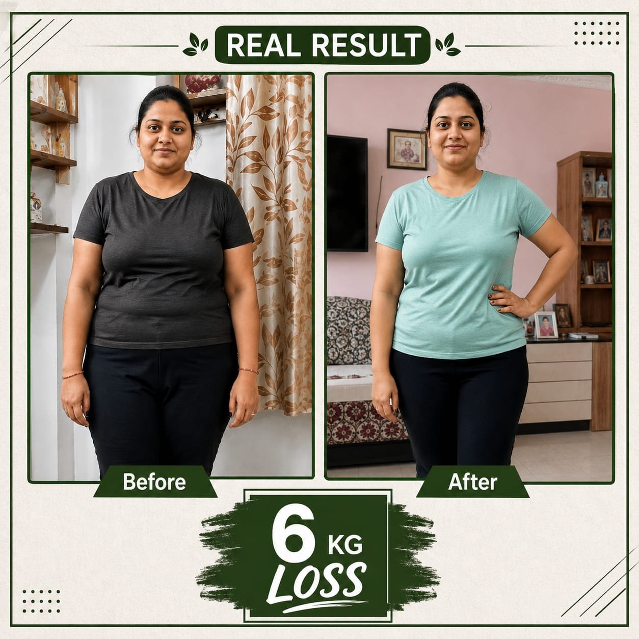 Kinjal's weight management progress photo